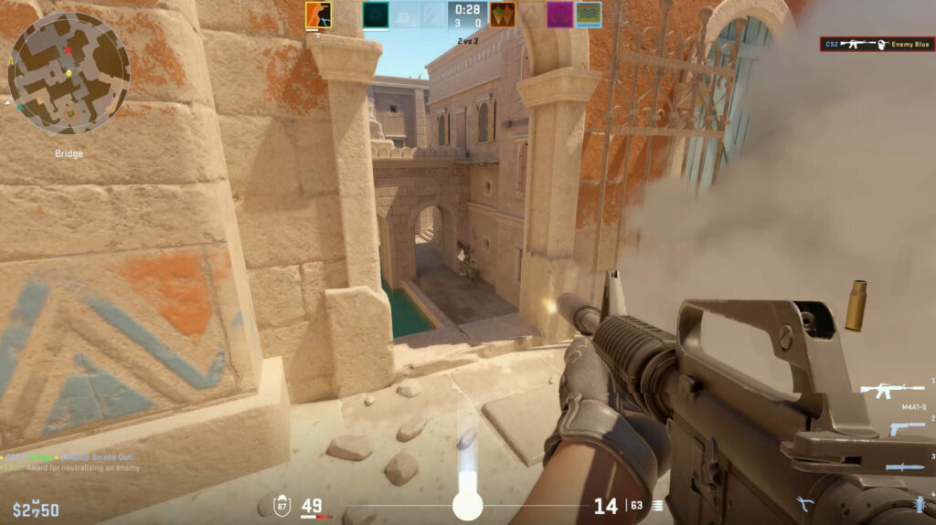 Gunplay Changes in Counter-Strike 2