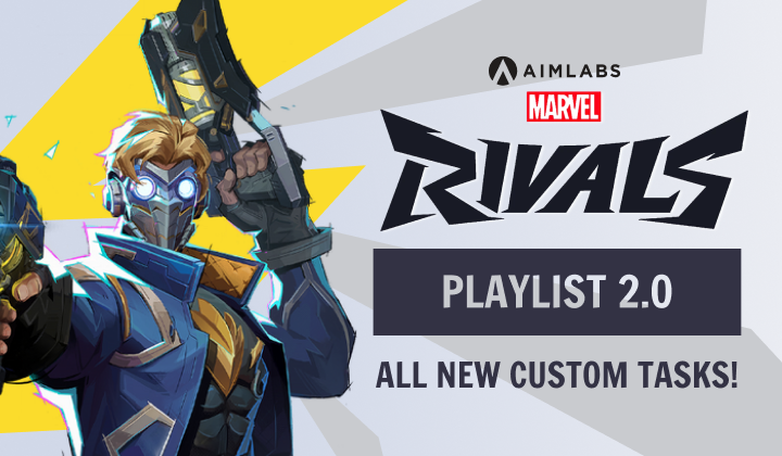 Marvel Rivals Aimlabs Playlist 2.0